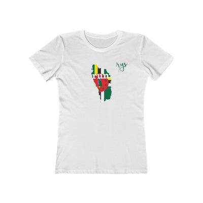 Run Dominica Women’s T-Shirt (Flag)