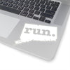 Run Connecticut Stickers (Solid)