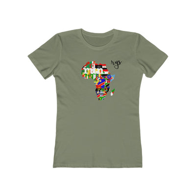 Run Africa Women’s T-Shirt (Flag)