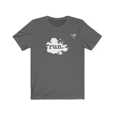 Run Antigua Barbuda Men's / Unisex T-Shirt (Solid)