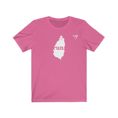 Run St. Lucia Men's / Unisex T-Shirt (Solid)