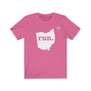 Run Ohio Men's / Unisex T-Shirt (Solid)