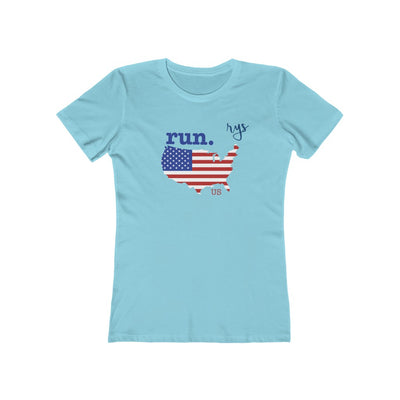 Run United States Women’s T-Shirt (Flag)