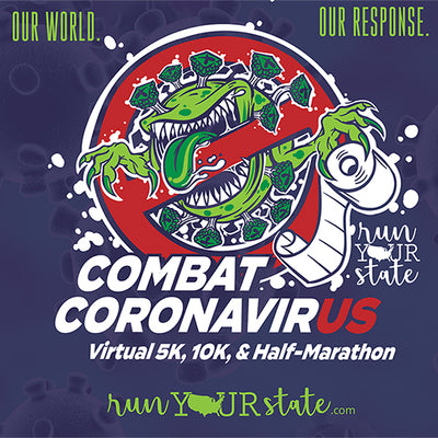 Combat Coronavirus Virtual Race: Registration & Swag