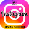 Promotion: Instagram - Personal Shoutout