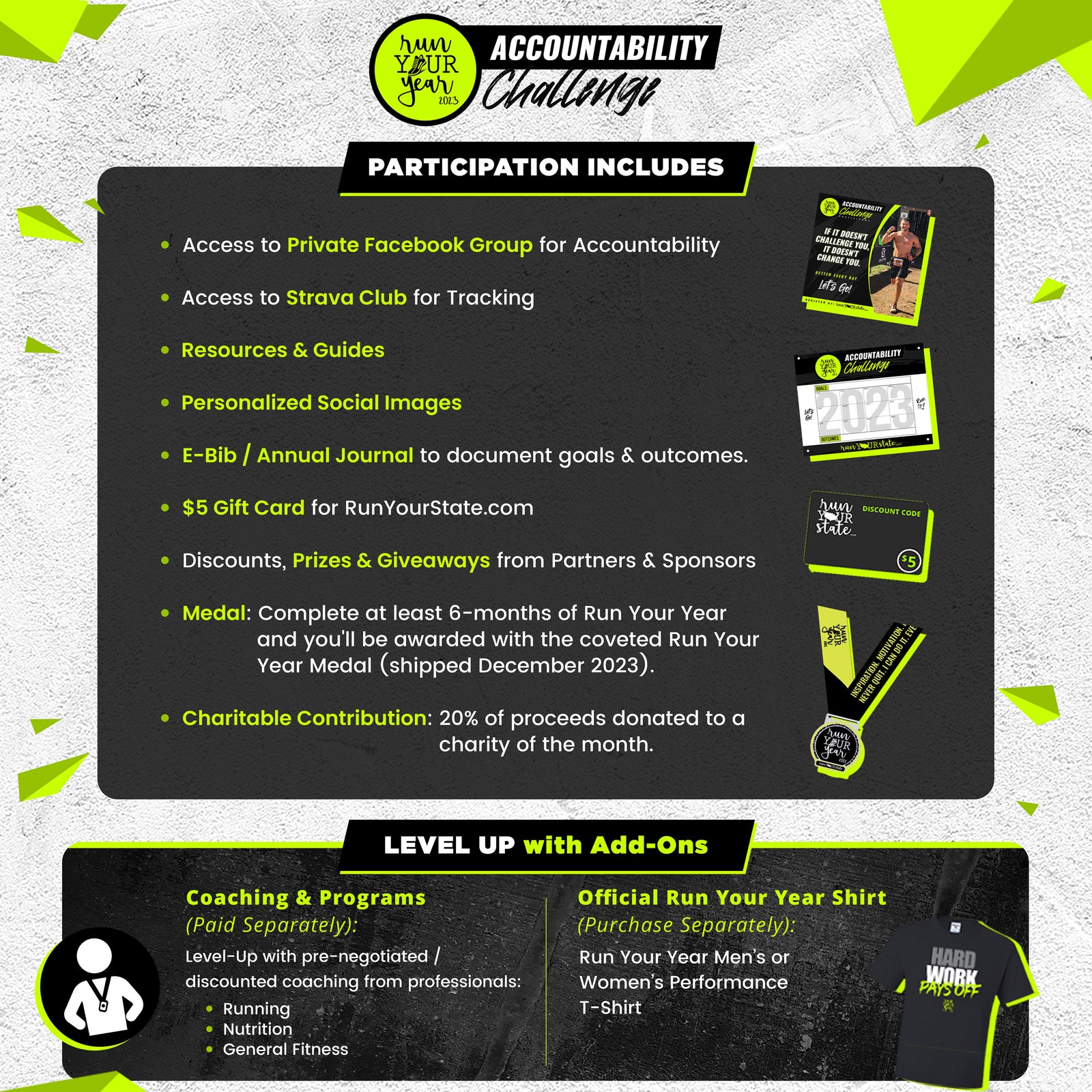 Run Your Year 2023: Accountability Challenge