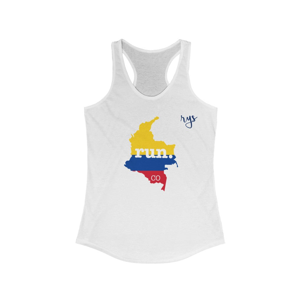 Run Columbia Women's Racerback Tank (Falg)