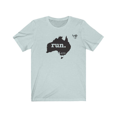 Run Australia Men's / Unisex T-Shirt (Solid)