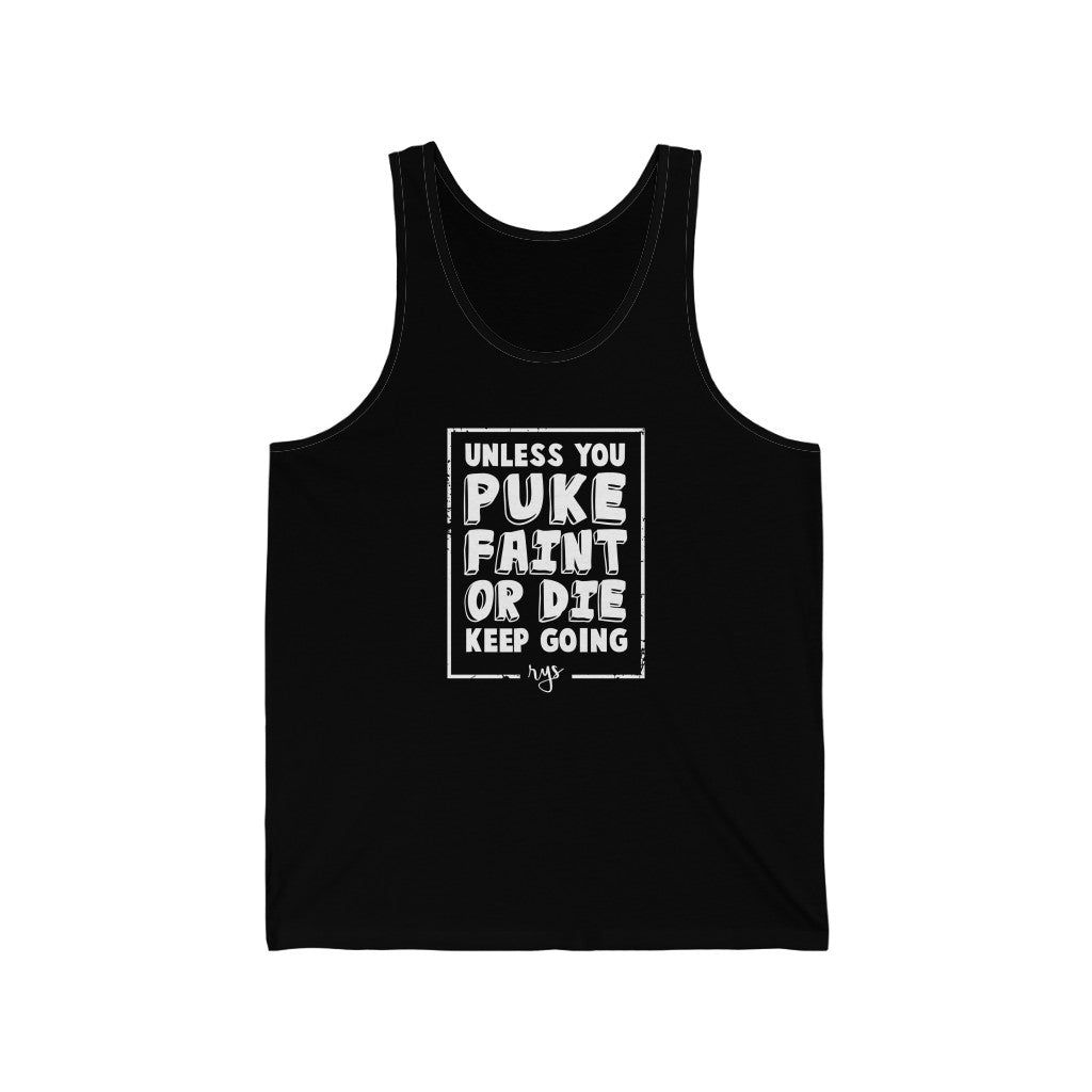 Keep Going Men's / Unisex Tank Top