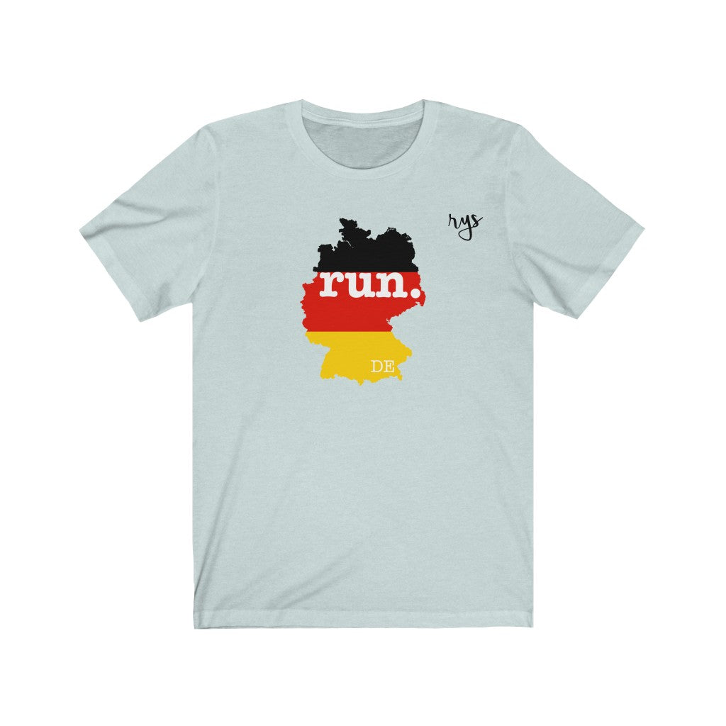Run Germany Men's / Unisex T-Shirt (Flag)