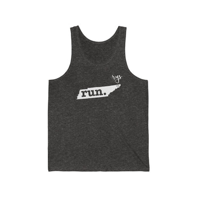 Run Tennessee Men's / Unisex Tank Top (Solid)