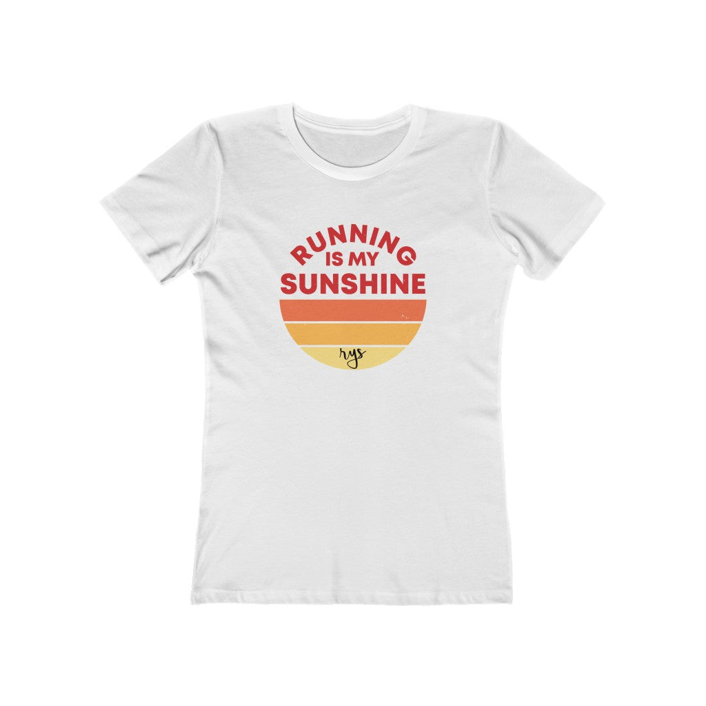 Running Is My Sun shine Women’s T-Shirt