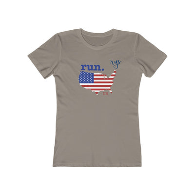 Run United States Women’s T-Shirt (Flag)