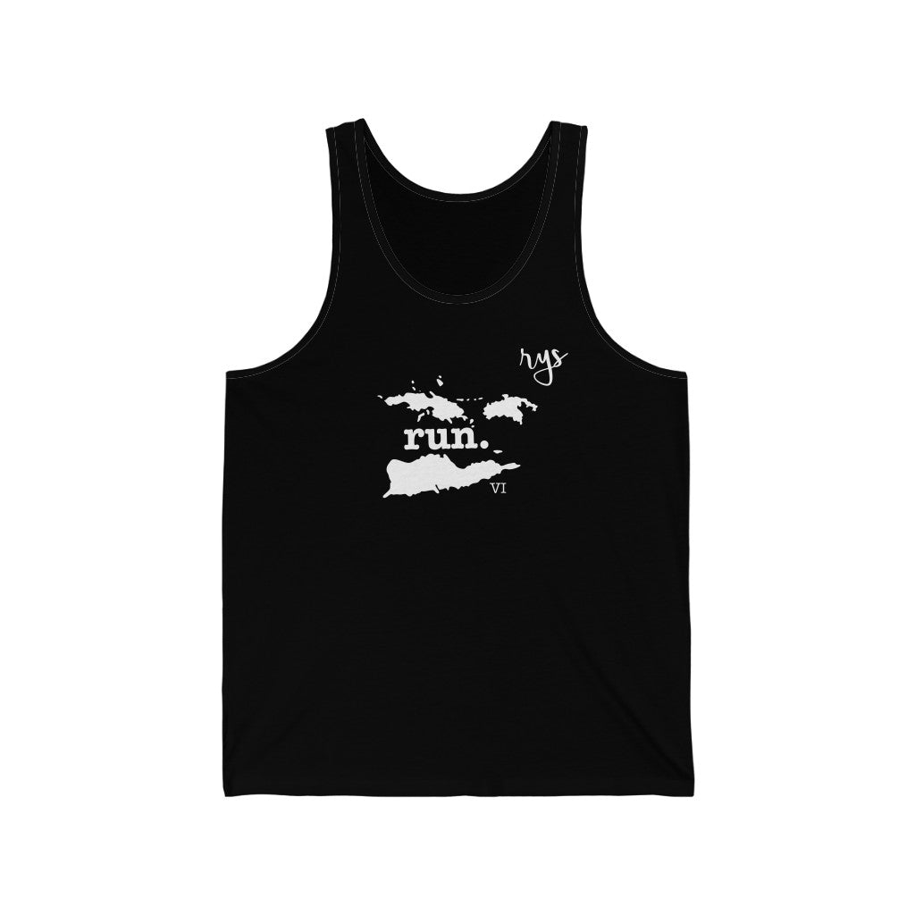 Run US Virgin Islands Men's / Unisex Tank Top (Solid)