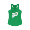 Run Connecticut Women's Racerback Tank (Solid)