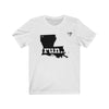 Run Louisiana Men's / Unisex T-Shirt (Solid)
