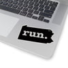 Run Pennsylvania Stickers (Solid)