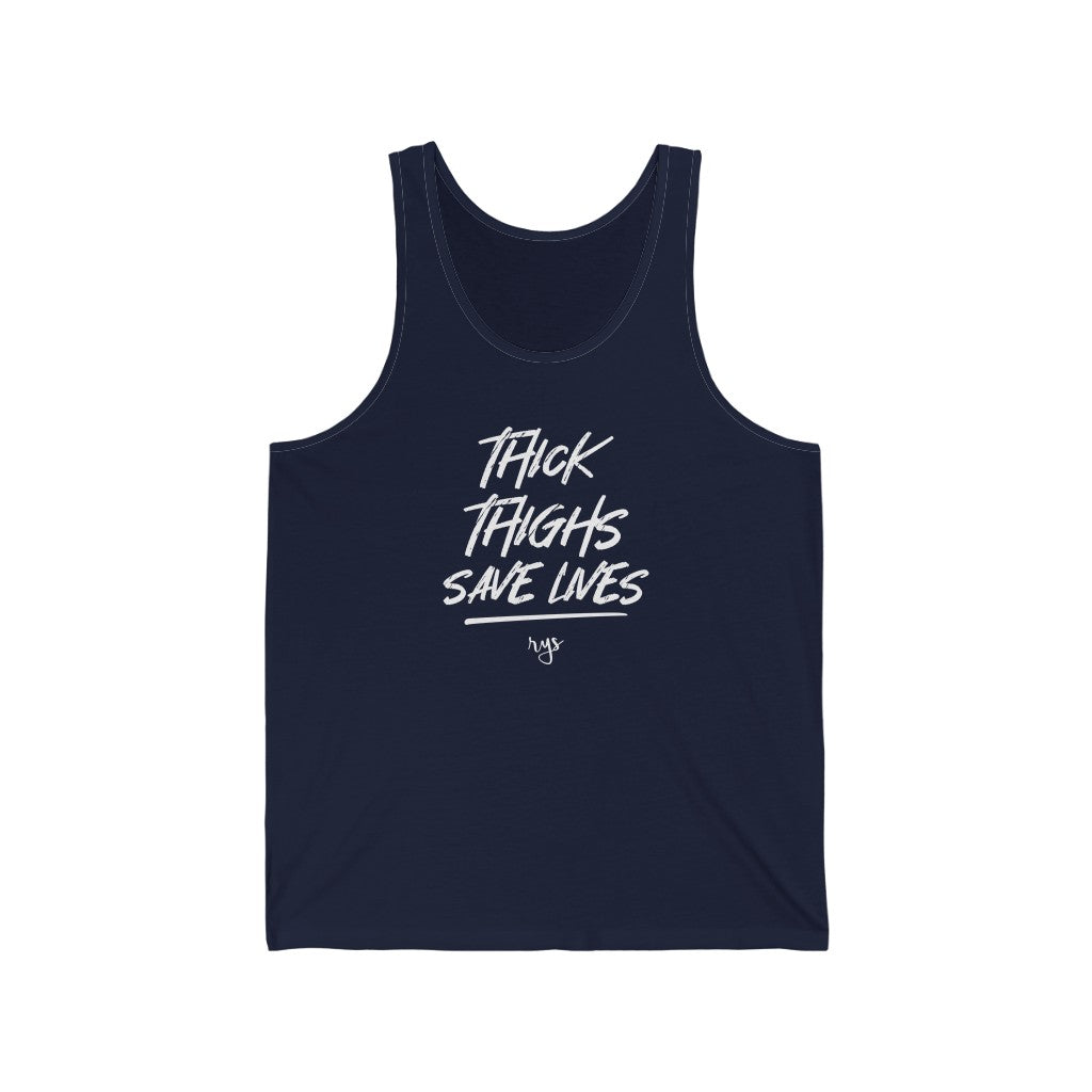 Thick Thighs Save Lives Men's / Unisex Tank Top