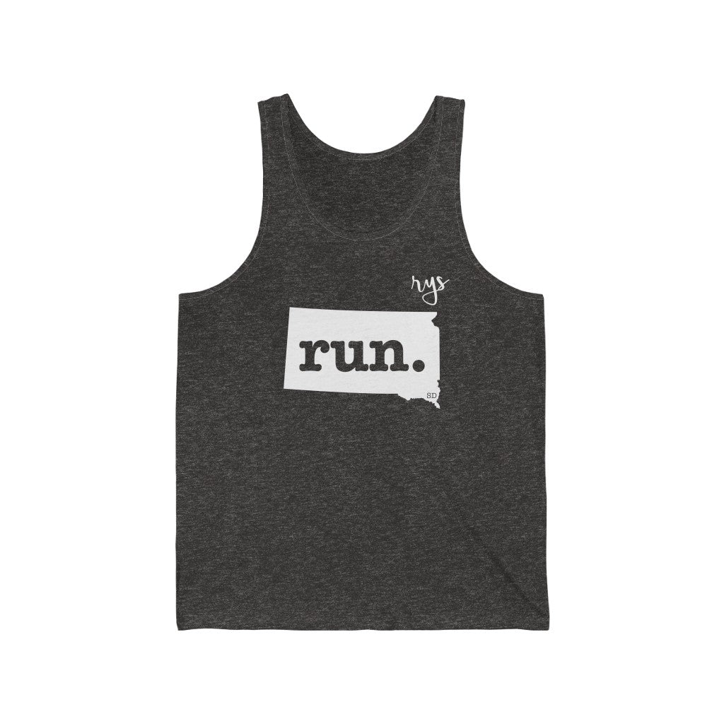 Run South Dakota Men's / Unisex Tank Top (Solid)