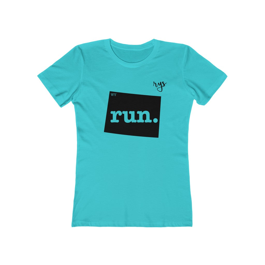 Run Wyoming Women’s T-Shirt (Solid)