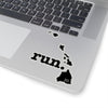 Run Hawaii Stickers (Solid)