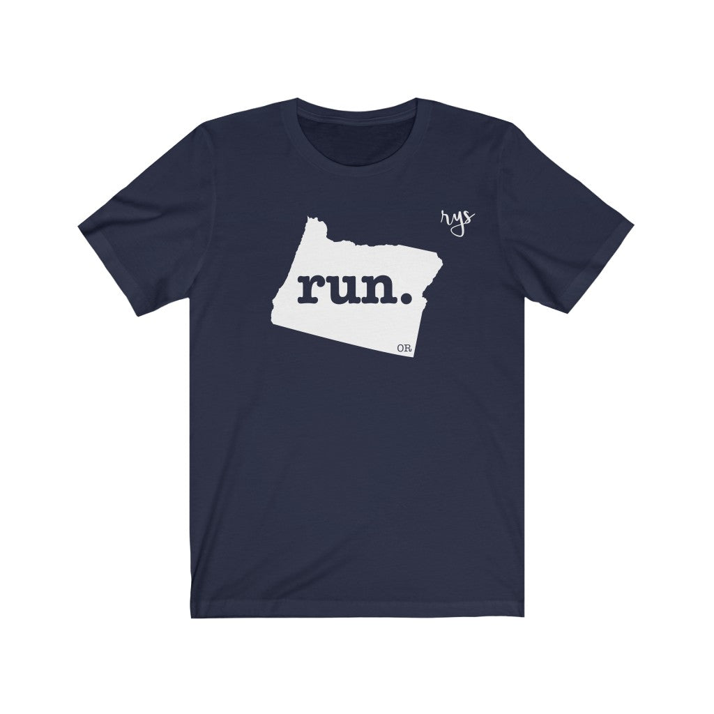 Run Oregon Men's / Unisex T-Shirt (Solid)