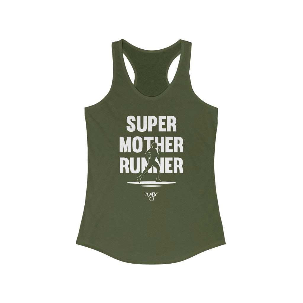 Super Mother Runner Women's Racerback Tank