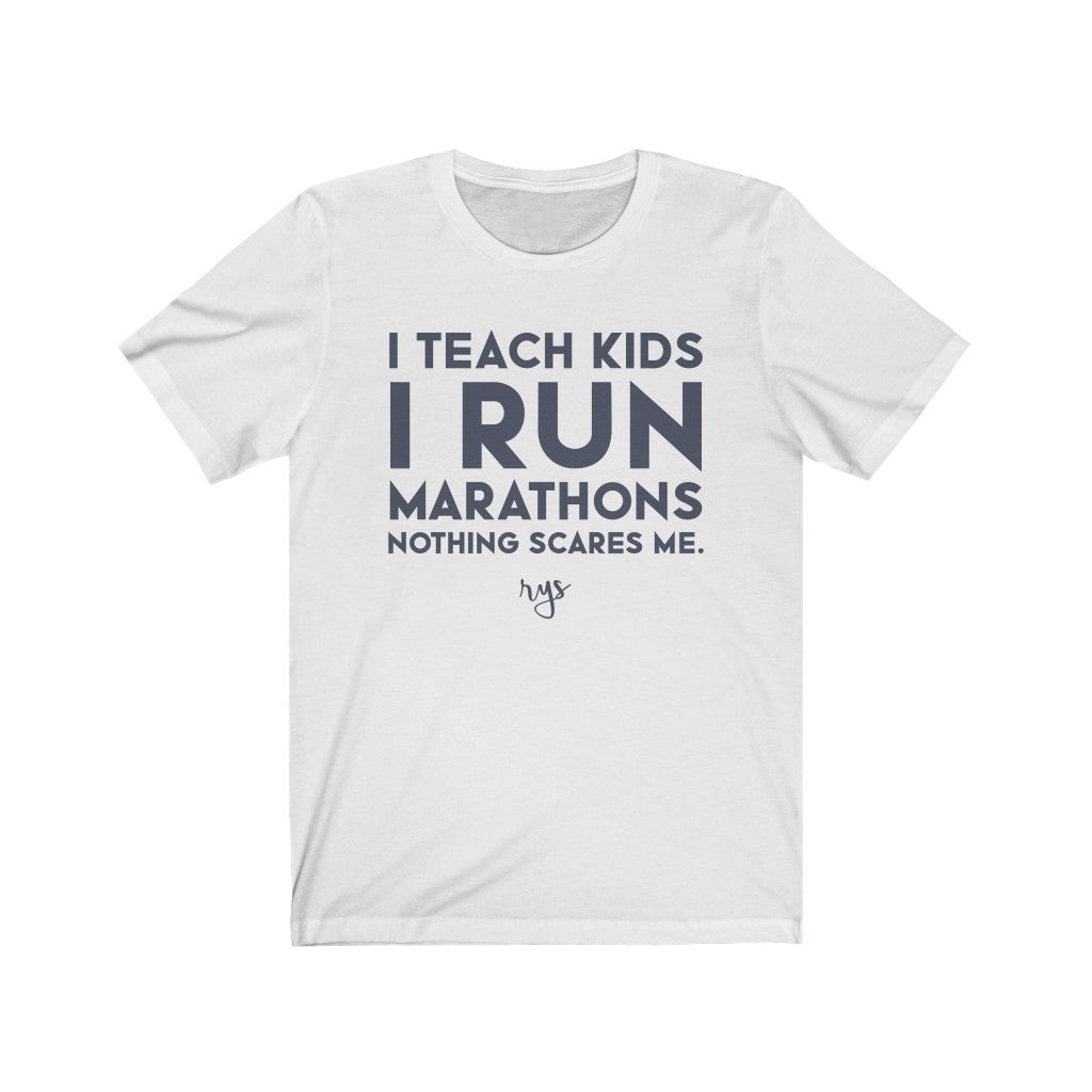Teach Kids Run Marathons Men's / Unisex T-Shirt
