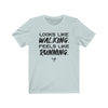 Walking Looks Like Running Men's / Unisex T-Shirt