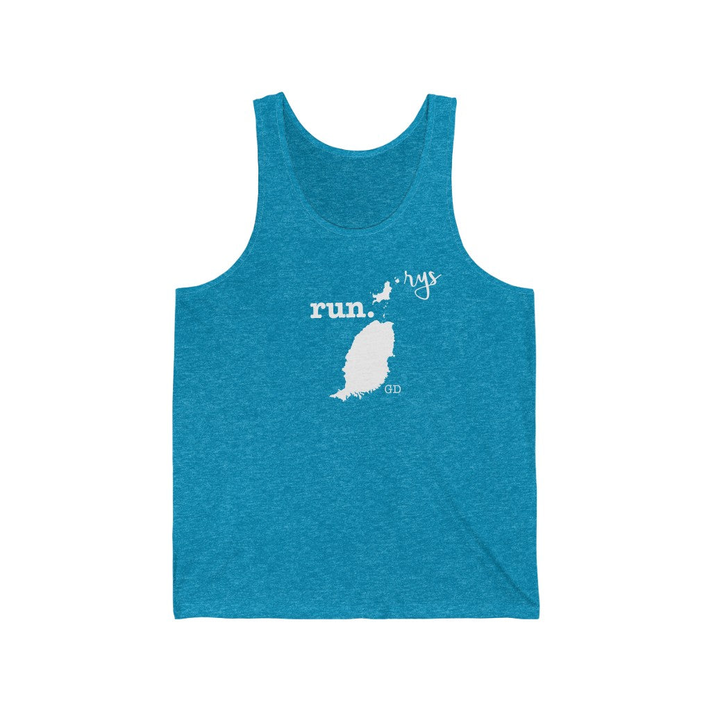 Run Grenada Men's / Unisex Tank Top (Solid)