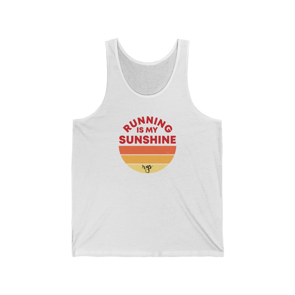 Running Is My Sunshine Men's / Unisex Tank Top