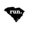 Run South Carolina Stickers (Solid)