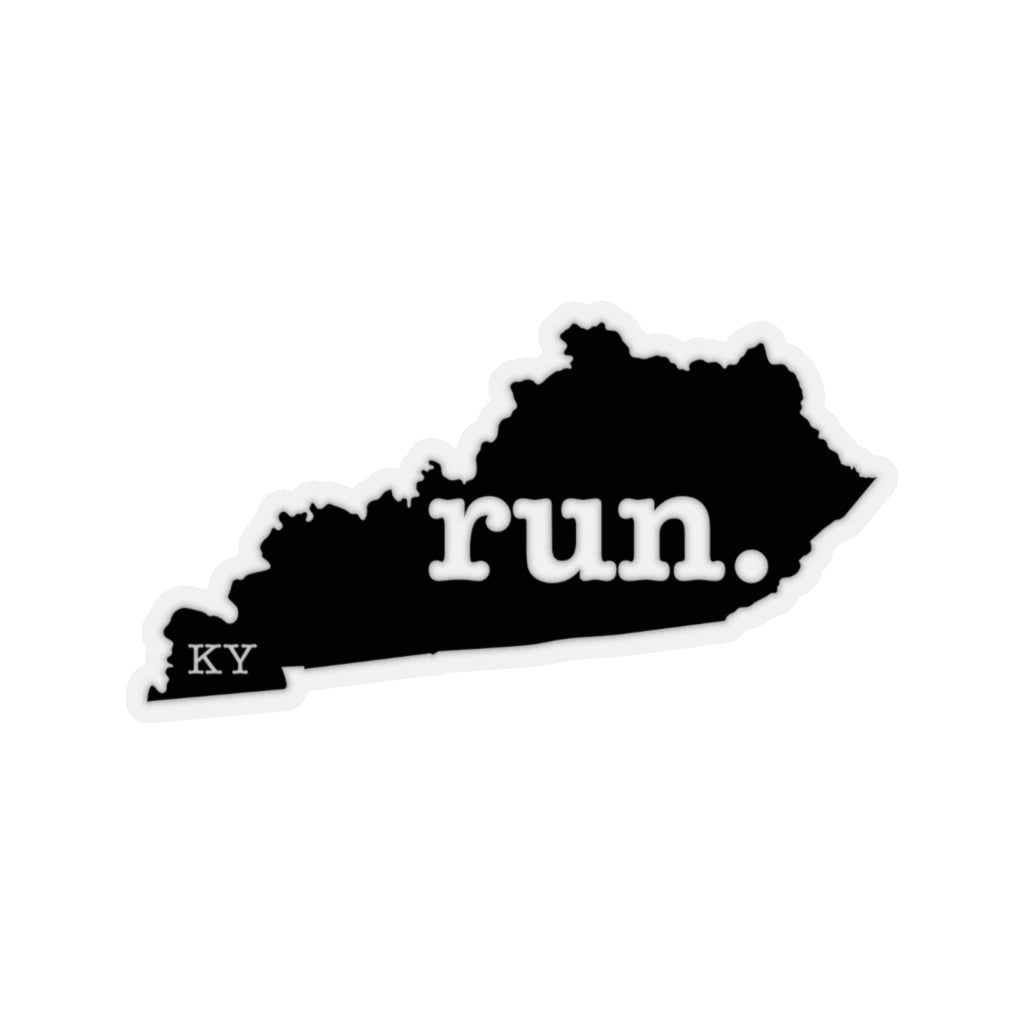 Run Kentucky Stickers (Solid)