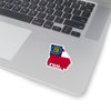 Run Georgia Stickers (Flag)