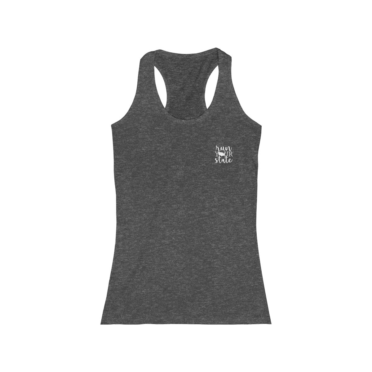 Run Your State Racerback Tank Top