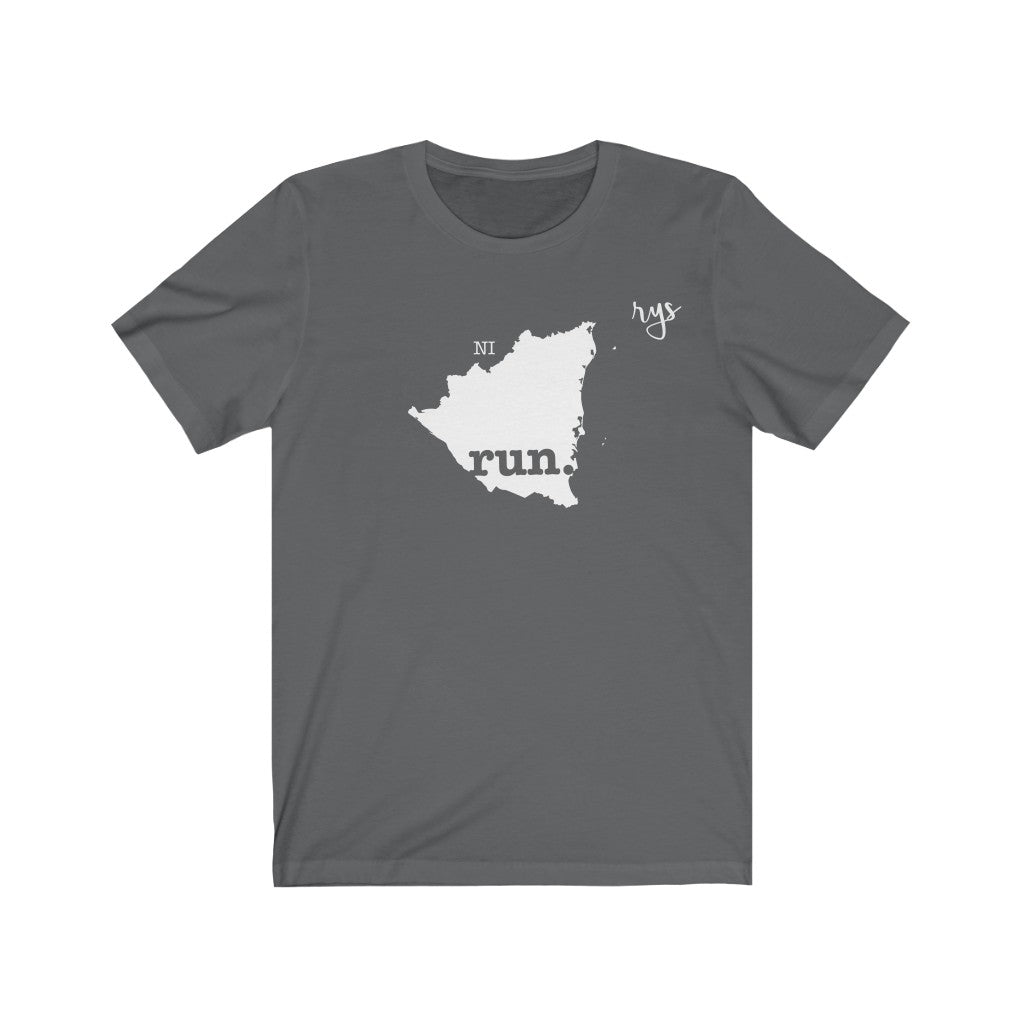 Run Nicaragua Men's / Unisex T-Shirt (Solid)