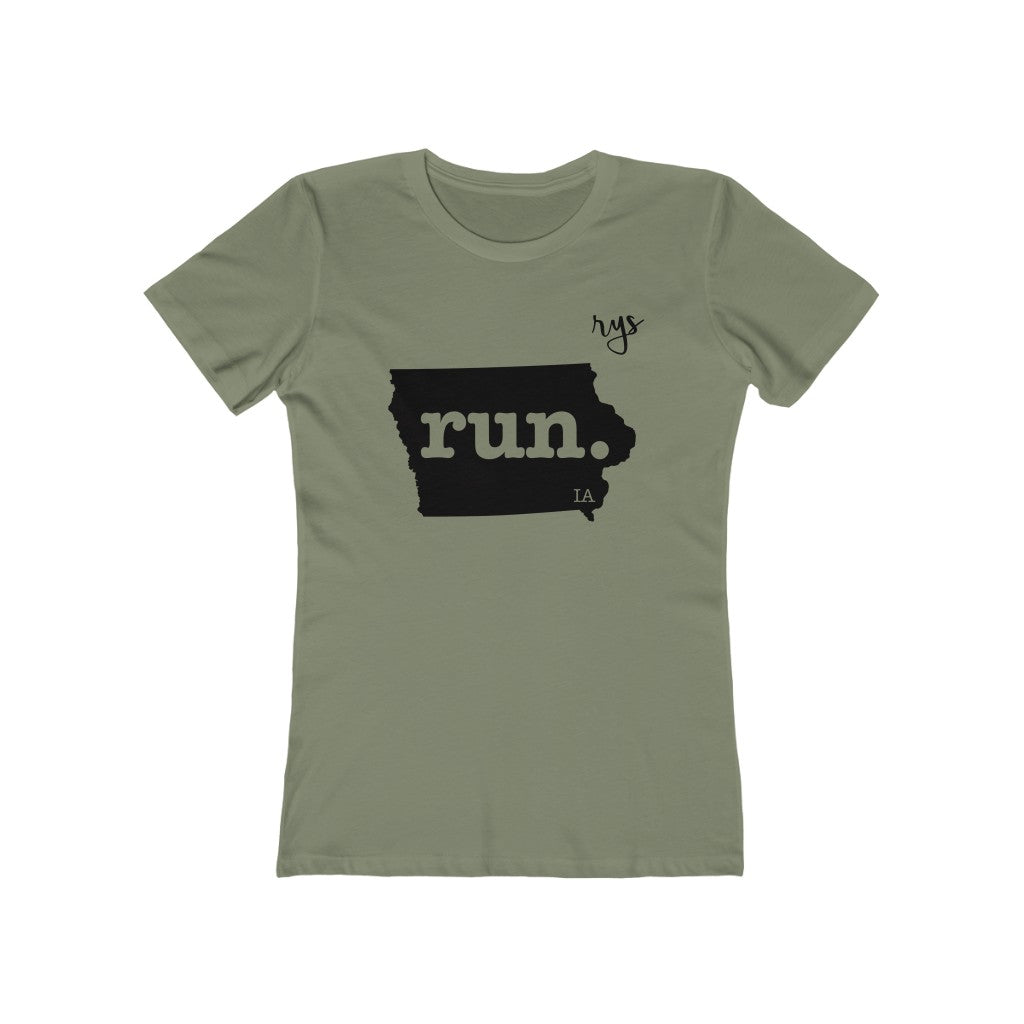 Run Iowa Women’s T-Shirt	(Solid)