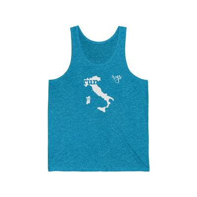 Run Italy Men's / Unisex Tank Top (Solid)