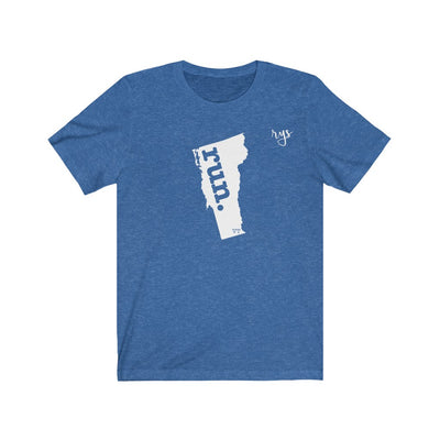Run Vermont Men's / Unisex T-Shirt (Solid)