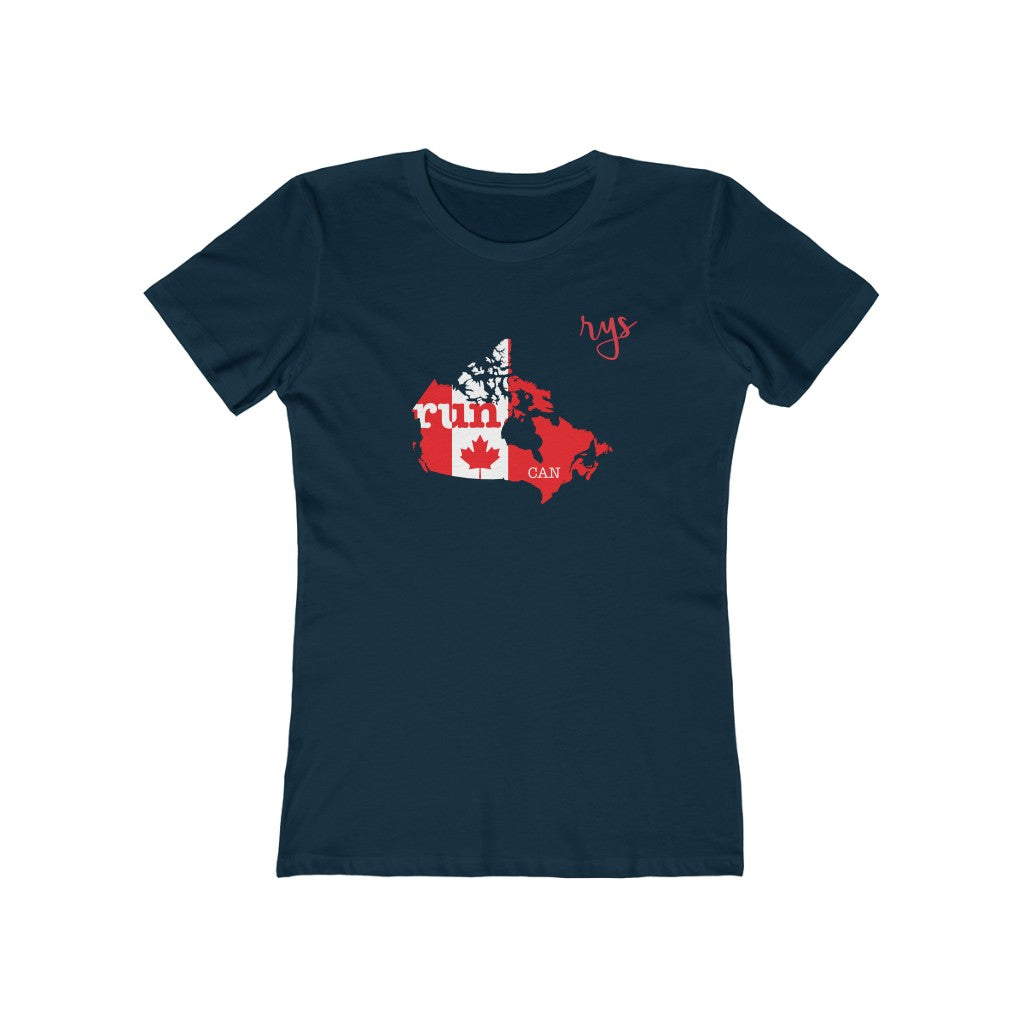 Run Canada Women’s T-Shirt (Flag)
