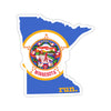 Run Minnesota Stickers (Flag)