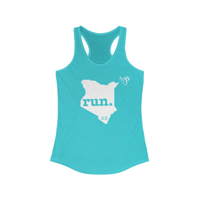 Run Kenya Women's Racerback Tank (Solid)