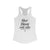 Thick Thighs Save Lives Women's Racerback Tank