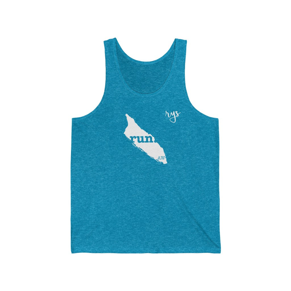 Run Aruba Men's / Unisex Tank Top (Solid)