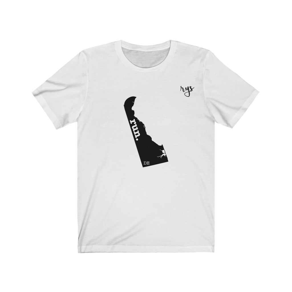 Run Delaware  Men's / Unisex T-Shirt (Solid)