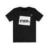 Run Wyoming Men's / Unisex T-Shirt (Solid)