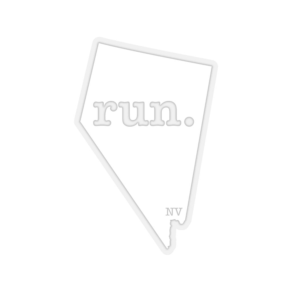 Run Nevada Stickers (Solid)