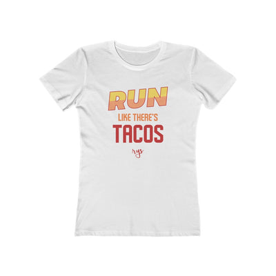 Run Like There's Tacos Women’s T-Shirt