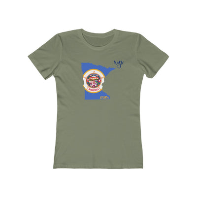 Run Minnesota Women’s T-Shirt (Flag)