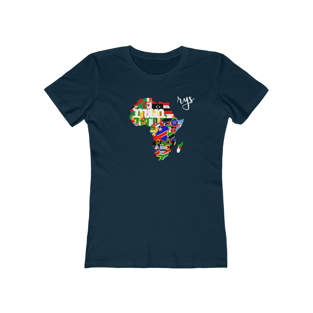 Run Africa Women’s T-Shirt (Flag)